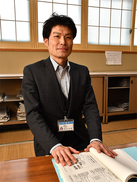 「現地での学びを今後に生かしたい」と話す田中さん