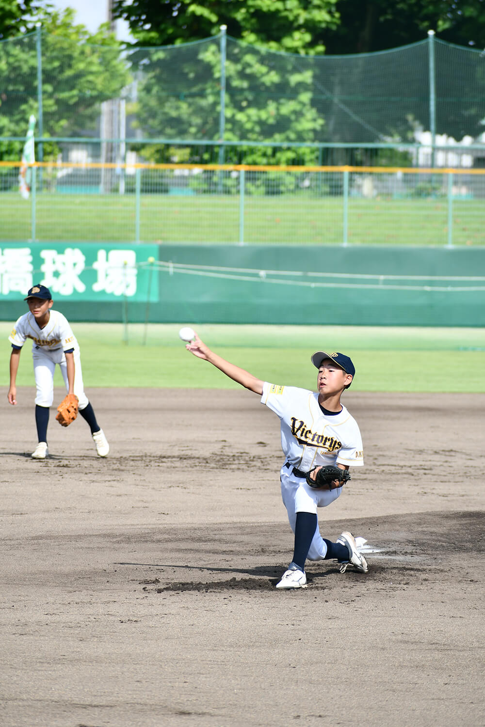 【山本─大曲】初戦突破を目指し力投する田森