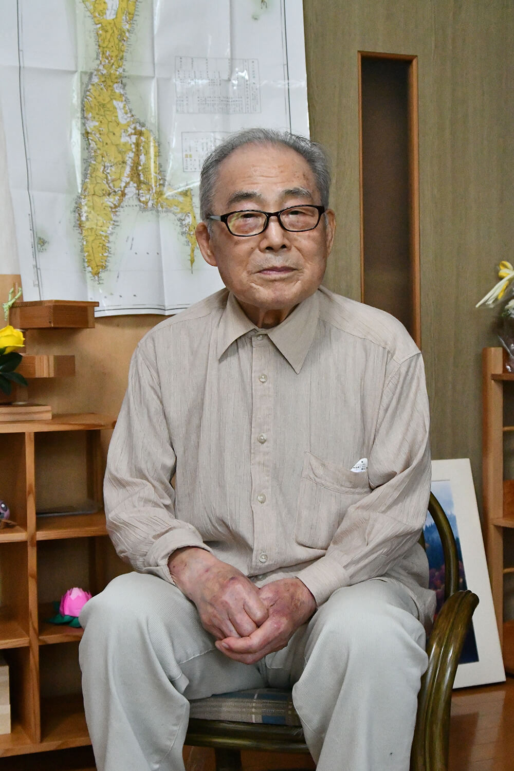 南樺太での過酷な体験を語る小松さん